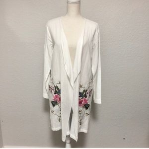 Neiman  Marcus Linen Kimono Jacket - New with Tags